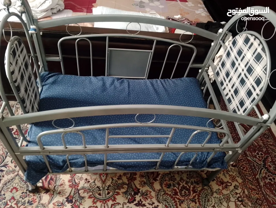 تخت حديد استعمال بسيط لغايه 6 سنوات