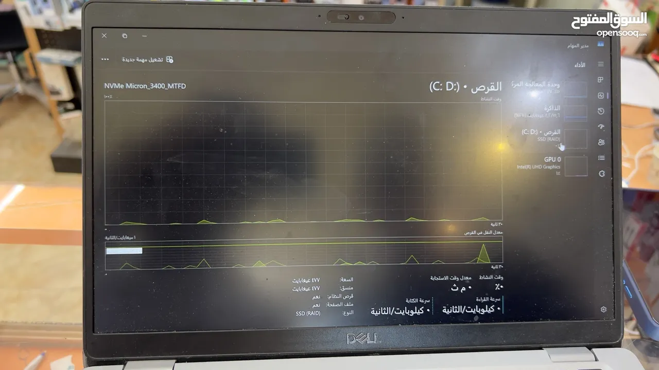 لابتوب ديل موديل 2020 قمة النظاافة الوصف مهم !!