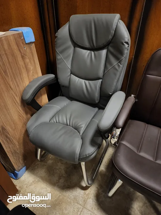 كراسي انتظار/كراسي محاضرات /كراسي ضيف كراسي عيادات جلد شبك مريحة وبمواصفات طبية wanting chair ergono