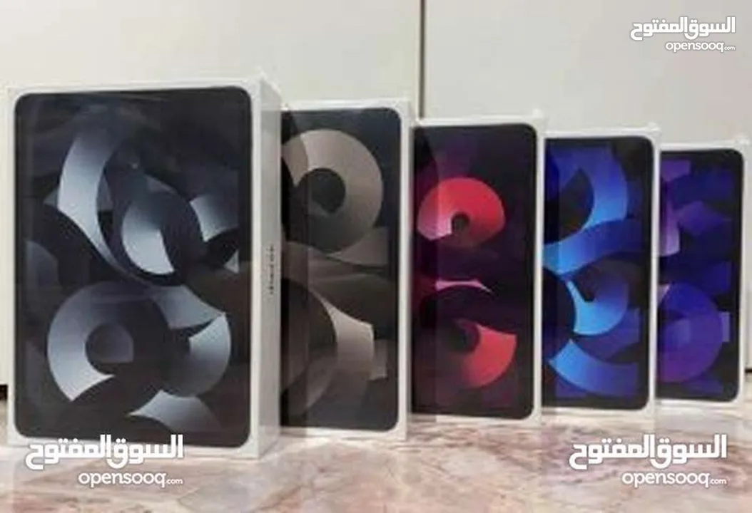 آيباد آير 5 الجديد بكفالة لمدة عام من تاريخ الشراء