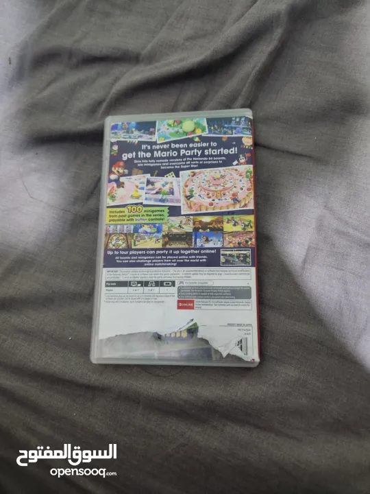 لعبة نينتندو سويتش super Mario party superstarsنينتندو سويتش مع كينترولار