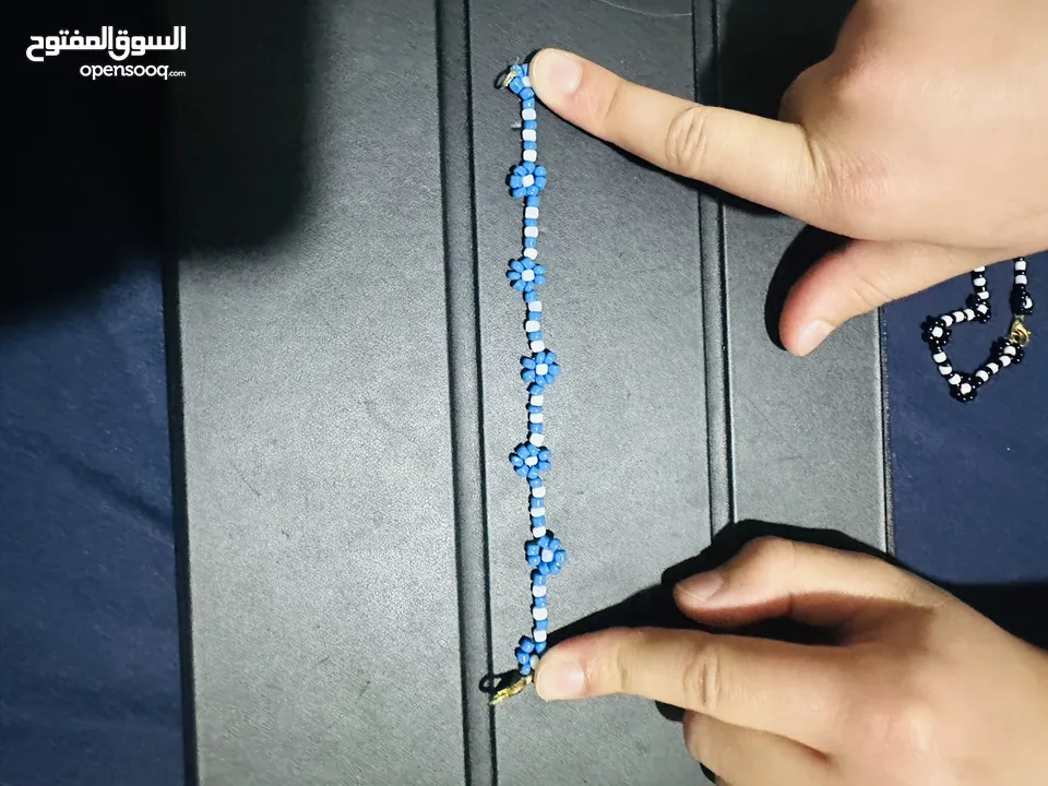 أساور خرز من عند رزان
