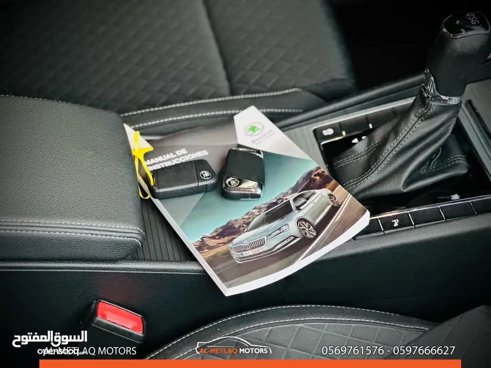 سكودا سوبير ديزل 150حصان ترخيص 2020. رام لله او الخليل