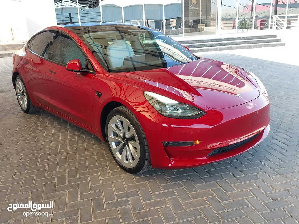 تيسلا model 3 2022 نخب اول فحص كامل جمرك جديد