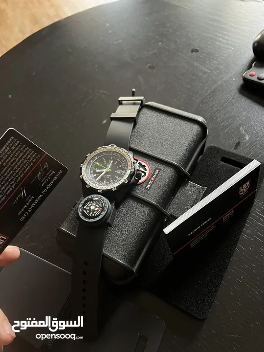مع بوصله اصليه Luminox ساعه عسكريه حجم كبير 46 xl