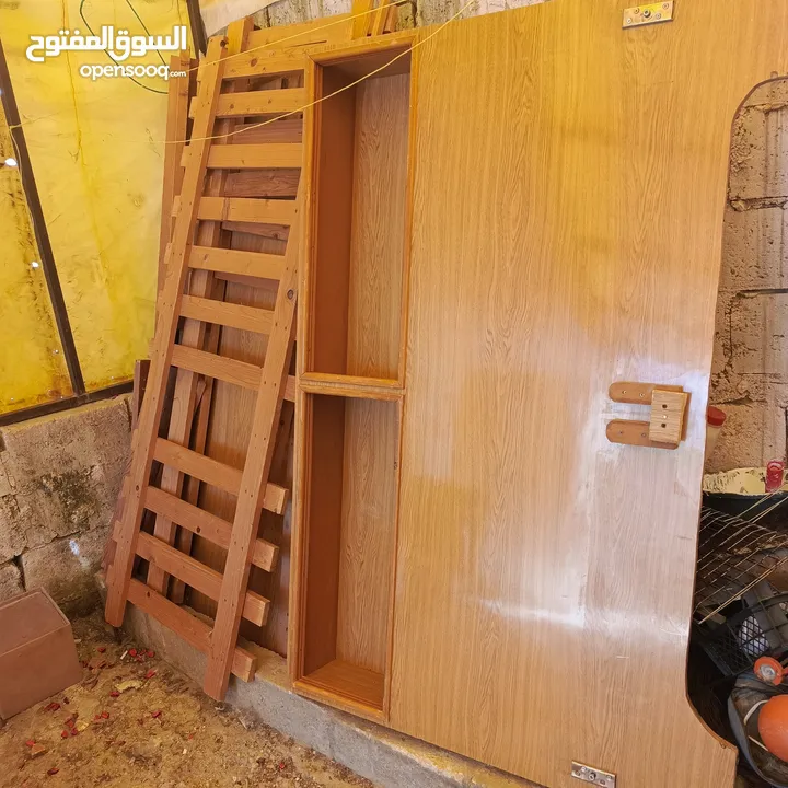 غرفة نوم كامله بحاله جيده
