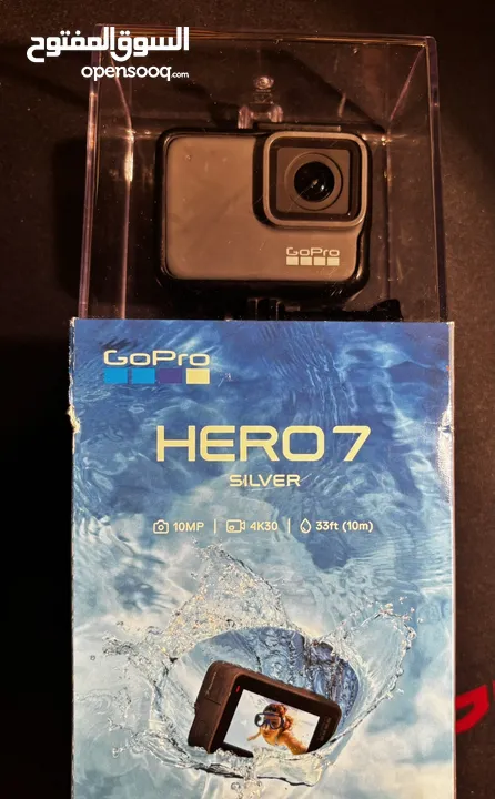 GoPro hero 7 silver with 14 in 1 accessories