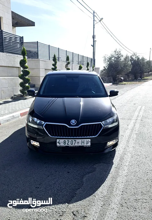 سكودا فابيا 2022 اوتماتيك بنزين سحب شركة فحص نخب