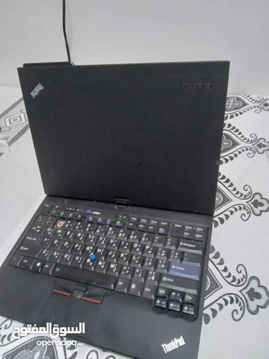 لابتوب thinkpad x220 tablet 180درجة . بسيط للدراسة والتصفح والرسم. الوصف مهم.