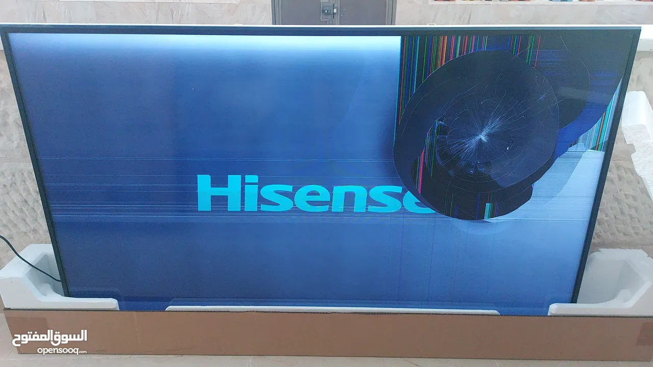حرق سعر.. شاشه هايسنس سمارت 55 بوصه 4k سمارت