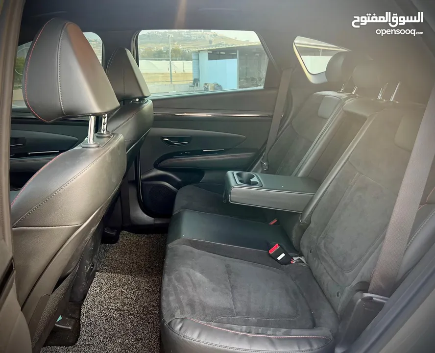 هونداي توسان  N-LINE  فل بدون فتحة  2x4 ///240Hp بنزين + كهرباء  2022 ( Haybrid) 1600cc