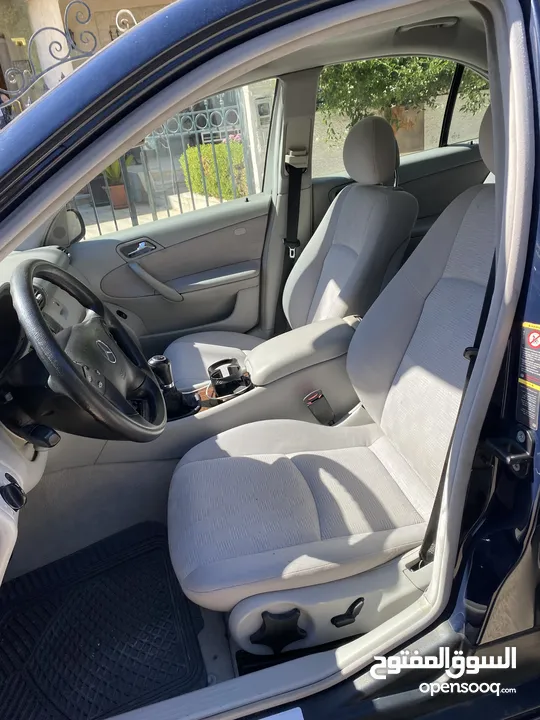 Mercedes C180 Manual 6 Gear transmission with AMG wheel rim.