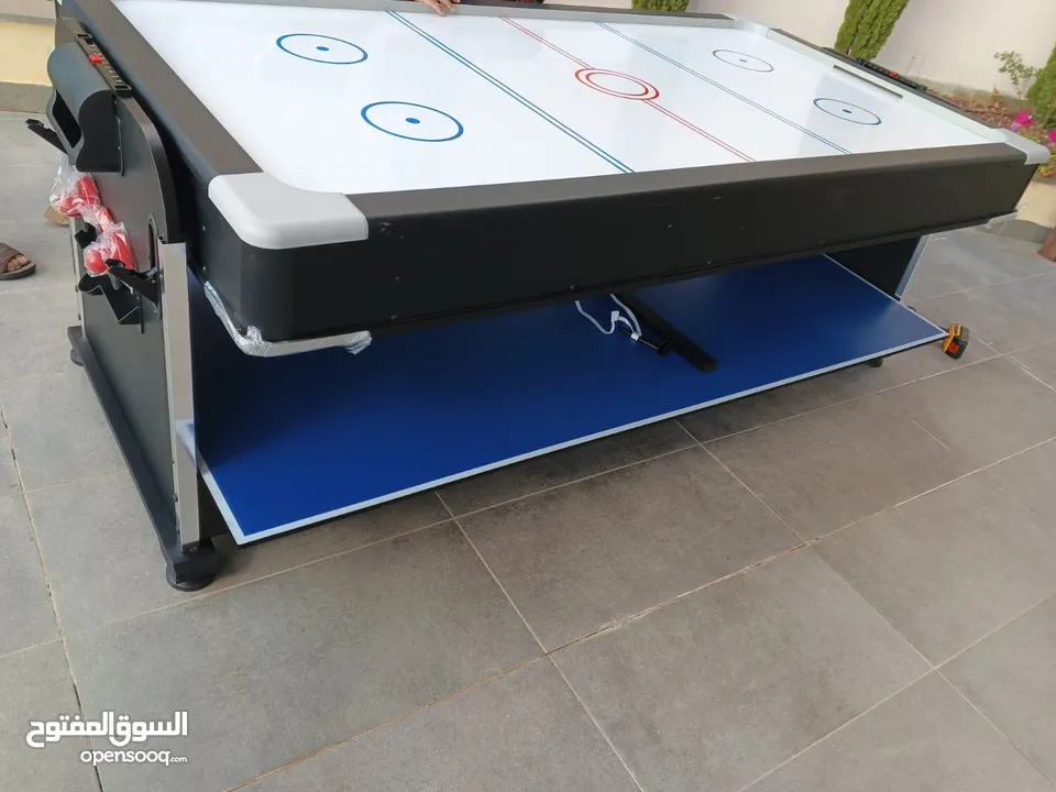 طاوله متعددة الألعاب4في1 متوفره الان أعلى جوده ومواصفات ستاندر بكامل اكسسواراتها لكل لعبه يوجد توصيل