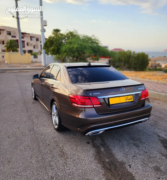 MERCEDES E300 AMG 2014 FULL OPTION NO#1 (OMAN AGENCY ZAWAWI CAR)