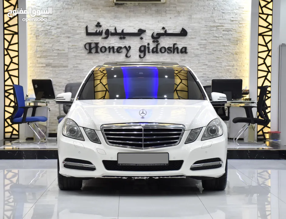 Mercedes Benz E300 ( 2013 Model ) in White Color GCC Specs