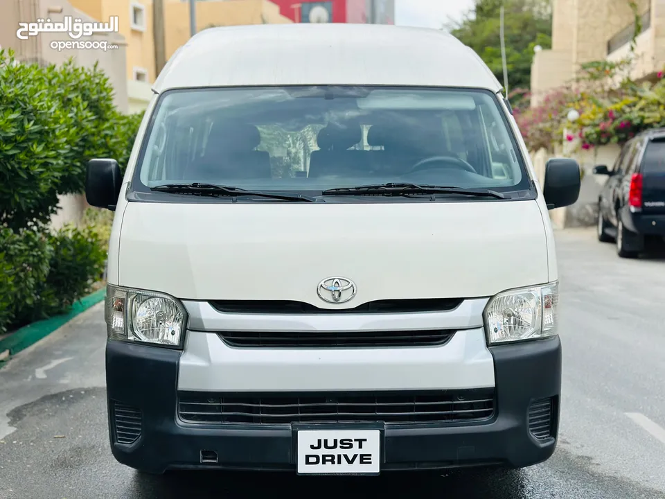 TOYOTA HIACE HIGHROOF PASSENGER 2019 MODEL GOOD CONDITION