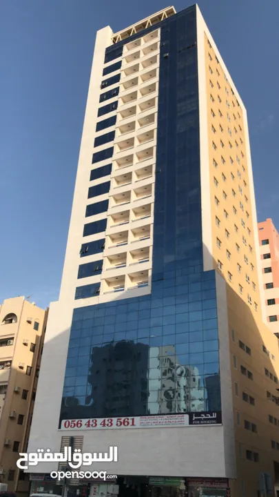 استوديو للبيع في برج افاميا 2 منطقة ابو دانق مقابل ميجا مول الشارقه