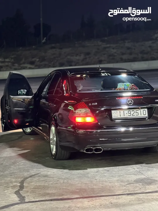 مرسيدس E200 2007 للبيع Mercedes E200  افانغارد 2007 E63 Amg kit Avantgard
