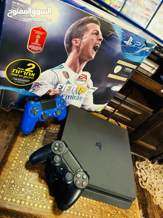 Playstation 4 Slim  بلاستيشن 4 سلم