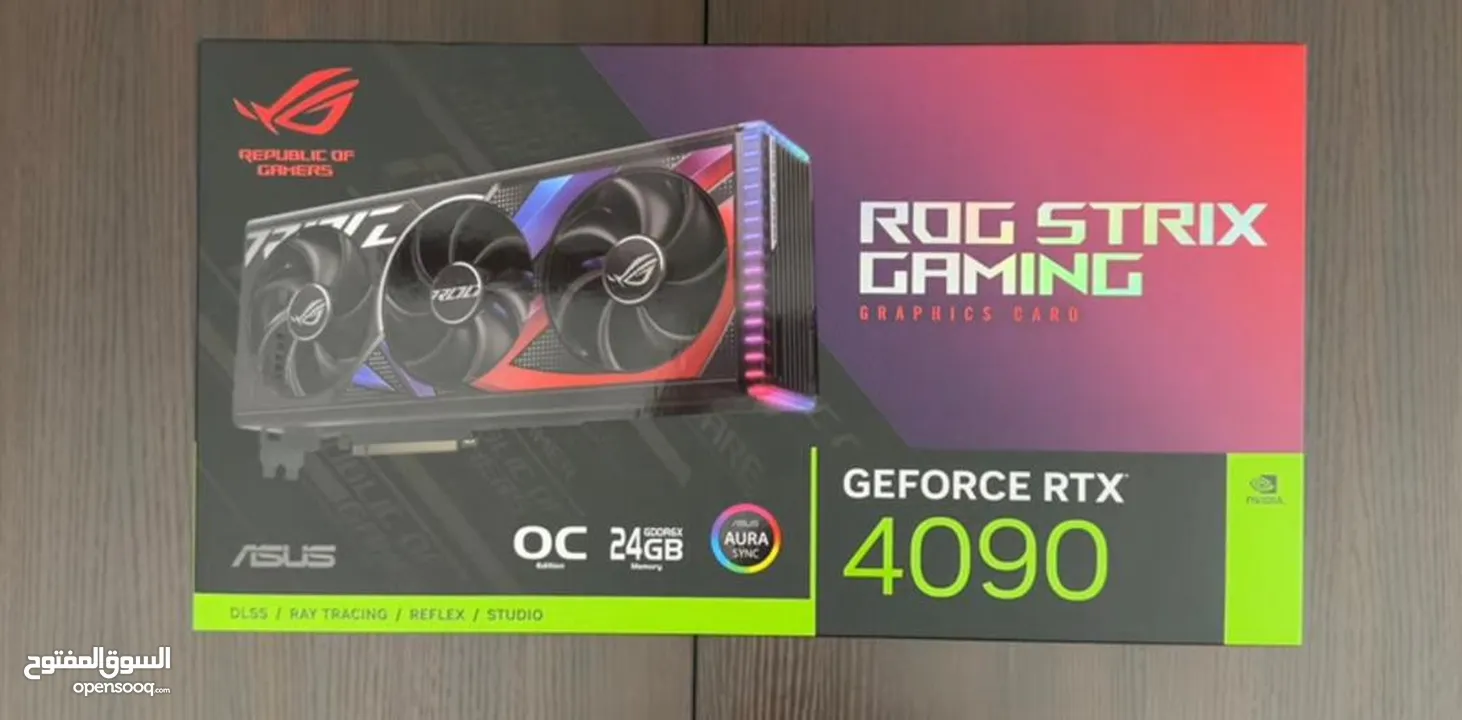 ASUS ROG STRIX GeForce RTX 4090 OC Edition Gaming Graphics Card (PCIe 4.0, 24GB)