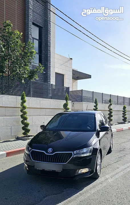 سكودا فابيا 2022 اوتماتيك بنزين سحب شركة فحص نخب