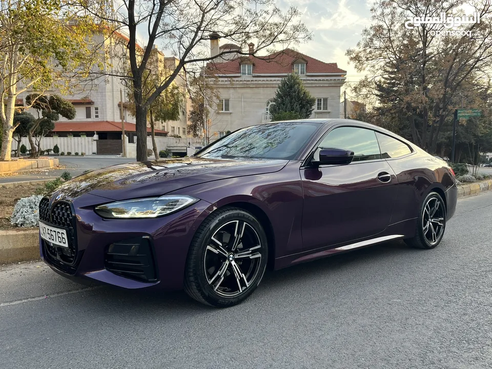Bmw G22 4 series Coupe 2022  kit M interior/exterior Low Mileage 11000km  وارد.               اوروبي