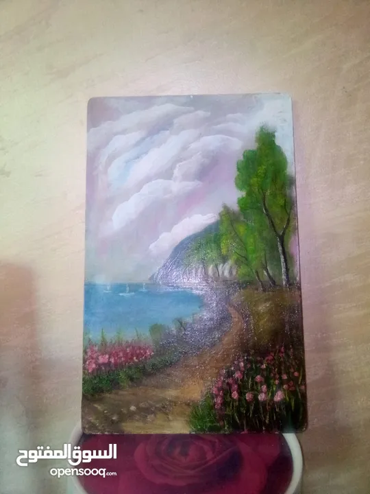 لوحات فنيه رسم يدوي احترافي