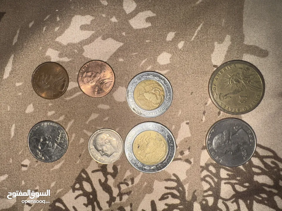 عملات للبيع بحالات جيدة