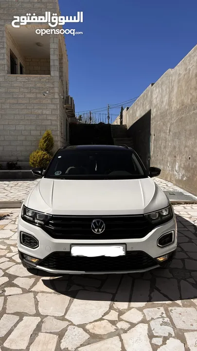 فولكس فاجن تي روك T-Roc 2021 Black Edition كامل الاضافات ما عدا فتحه
