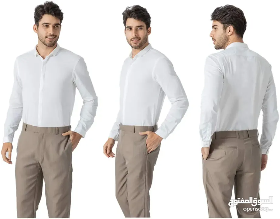 جوز حزام فخدين  شيال ثلاثي تحزيم  مطاط  و ملاقط ستانلس   للرجل العصري و الانيق  مصمم ليدووم ويدووم