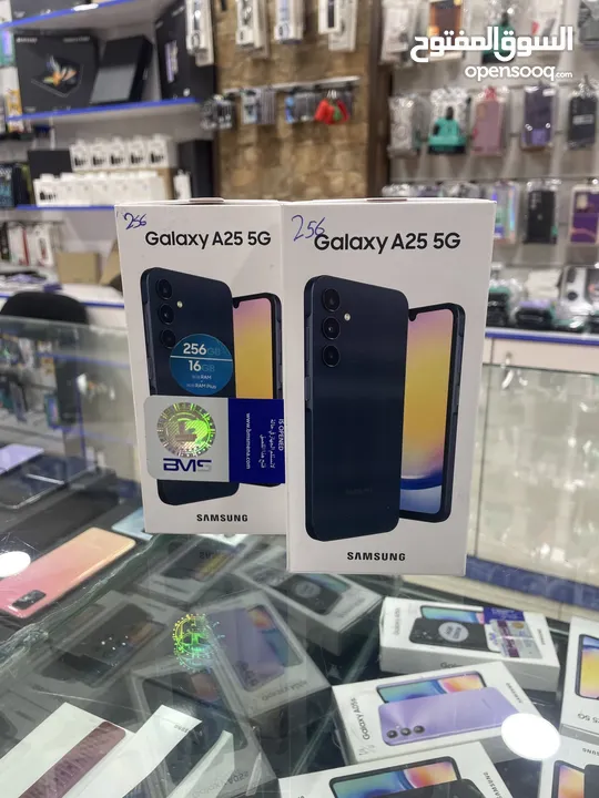 Samsung A25 5G 256 جديد كفالة الوكيل الرسمي بسعر مميز