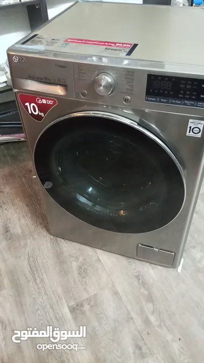 غسالة ماركة LG 10كيلو 2024