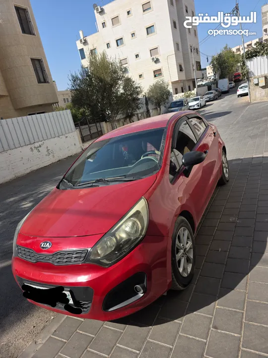 كيا ريو 2013 بالرخصة