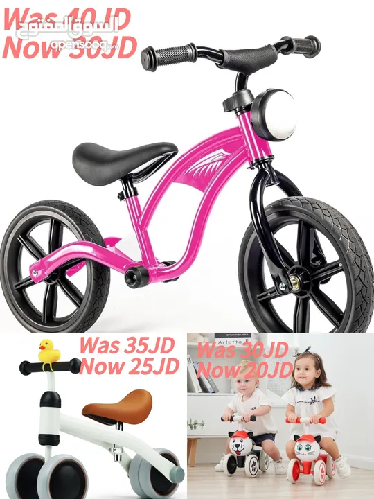 Tricycles and Balance Bikes