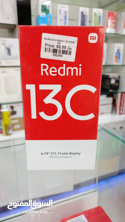 Mobile Redmi 13C 8 GB ram 256 GB storage [ Brand new mobile phone ]