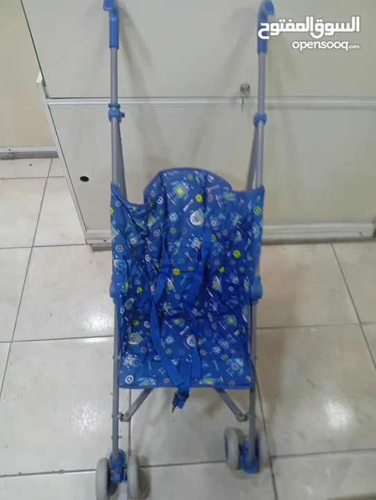 تخت اطفال بحالة الوكالة + كوت اطفال عرباية اطفال