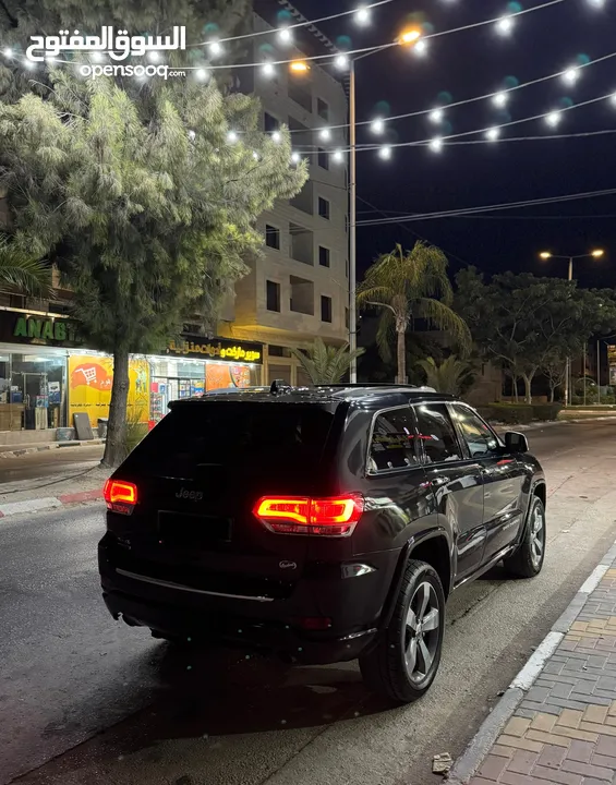 جراند شروكي 2015 اوڤر لاند بحالة الشركة ديزل امكانية البيع نقداً او بدل او دفعة و شيكات