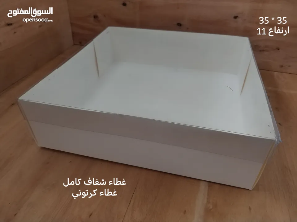 علب كرتون و باكيتات