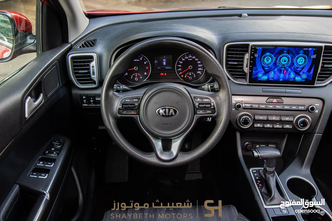 Kia Sportage 2017  يمكن التمويل بدفعة اولى 25% و من خلال المعرض مباشرة