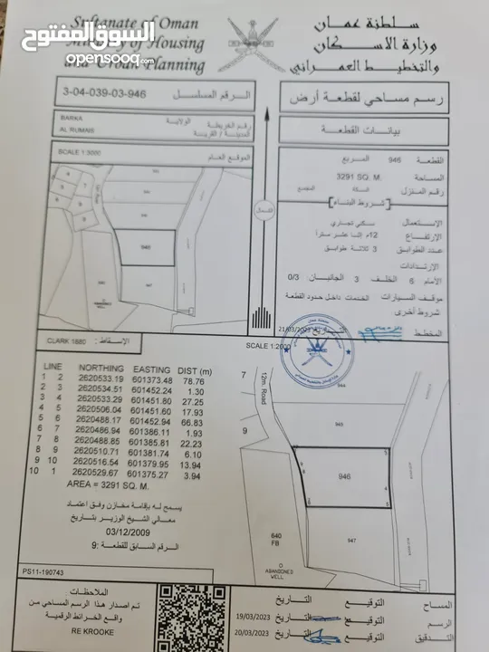 فرررصه امتلك ارضك مع هاله سكني تجاري بتصريح مخازن مساحه عملاقه..