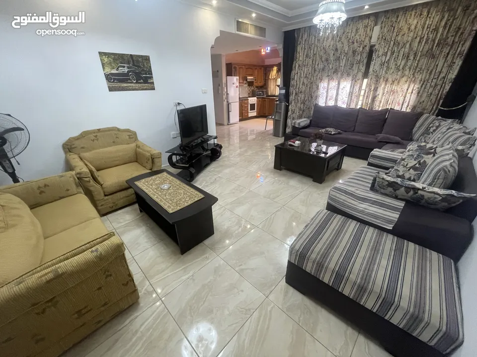 Furnished apartment for rent in al Rawabi ( Property 38990 ) Yearly Only  - 174217261