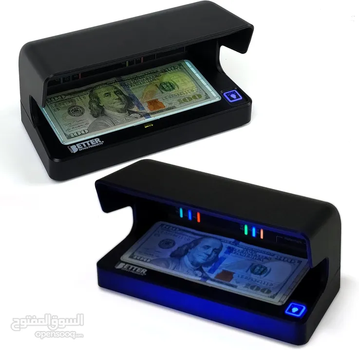 فاحص عملة (كاشف عملة ) UV Counterfeit Money Detector