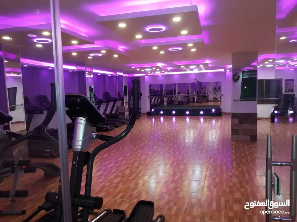 نادي رياضي GYM مميز للبيع كااش او اقساط 23000 ( شامل الرخصه )