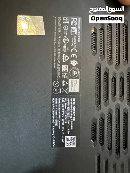 IdeaPad Gaming 3 ram 24 Sdd 512GB intel core i5 gtx 1650