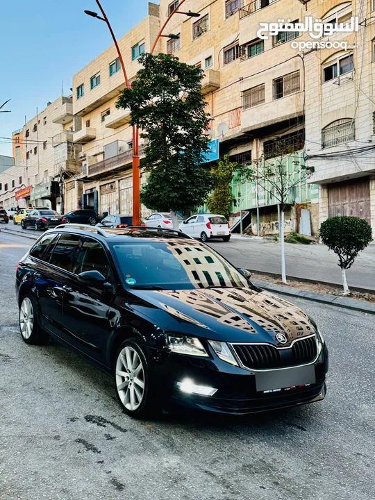 سكودا اوكتافيا ستيشن انتاج وترخيص 2018 بسعر حرق موجودة في الخليل