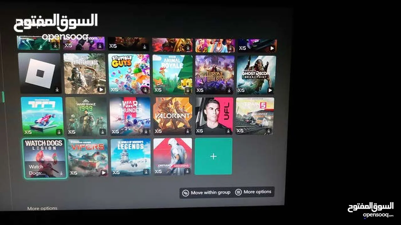 مع 4 العاب من اقوى الالعاب، والعاب اخرى مرفقة فالصور، جهاز xbox series s مستعمل بحاله ممتازة جدا