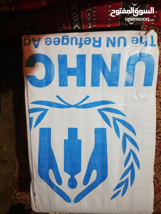خيمة UNCHR جديدة لم تستخدم بعد