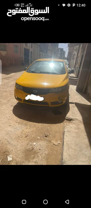 سياره كيا سيراتو تاكسي للبيع