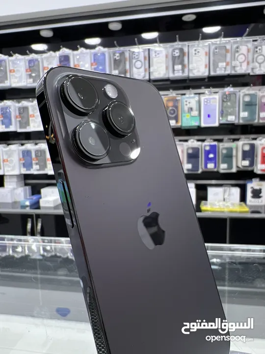 iPhone 14 Pro ( 512 GB ) ايفون 14 برو مستعمل بحالة الوكالة وارد امريكا E-Sim غير مشفر