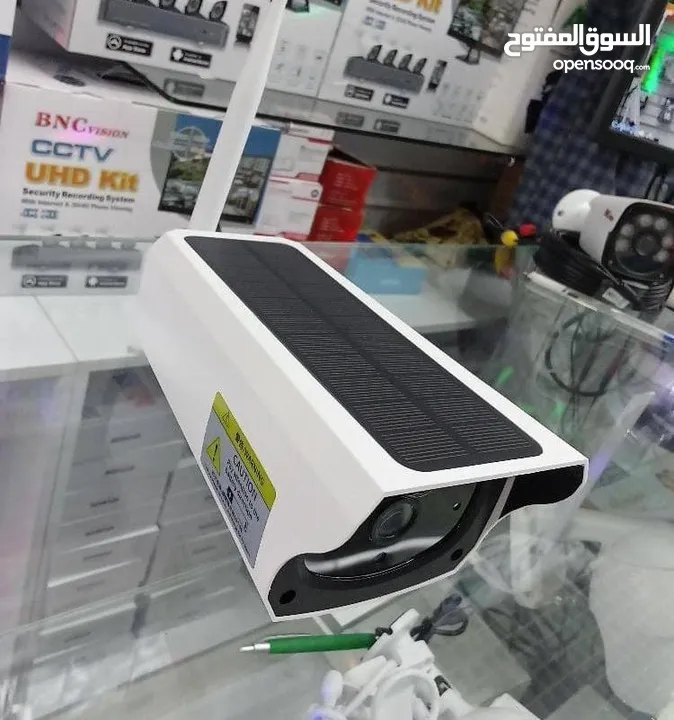 كاميرا مراقبة لاسلكية تعمل بالطاقة الشمسية منخفضة الطاقة